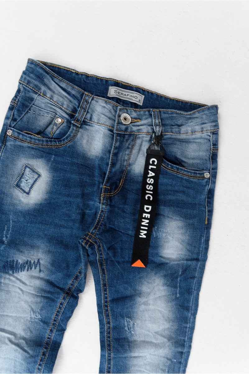 Εφηβικό Τζιν SERAFINO Classic Denim 282 Εφηβικό Τζιν SERAFINO Classic Denim 282