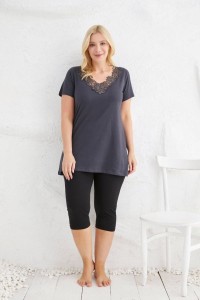 Γυναικεία Πιτζάμα PLUS SIZE SEXEN 93118 Γυναικεία Πιτζάμα PLUS SIZE SEXEN 93118