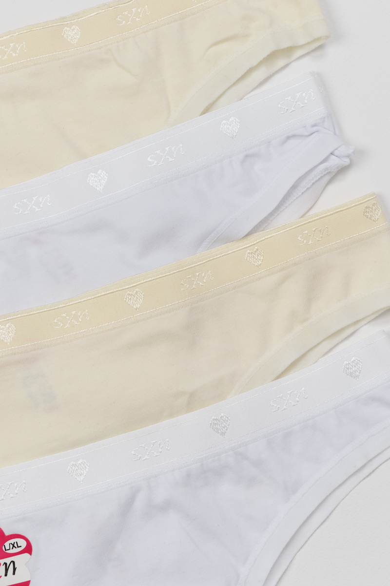 Γυναικεία σλιπ SEXEN σε προσφορά 4 Pack 01 Γυναικεία σλιπ SEXEN σε προσφορά 4 Pack 01