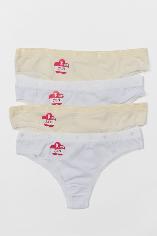 Γυναικεία σλιπ SEXEN σε προσφορά 4 Pack 01