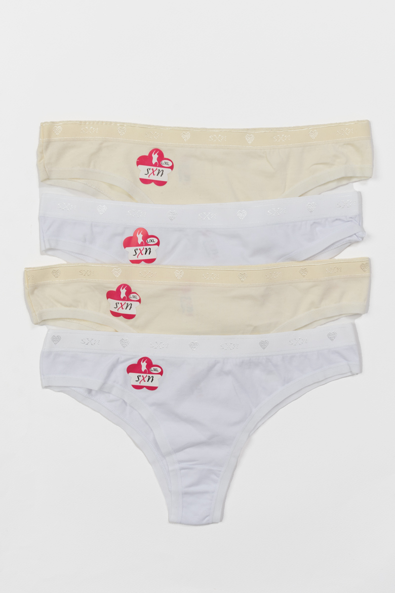 Γυναικεία σλιπ SEXEN σε προσφορά 4 Pack 01 Γυναικεία σλιπ SEXEN σε προσφορά 4 Pack 01