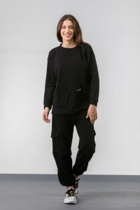 Παντελόνι φούτερ SIMPLE FASHION Cargo 6003 Παντελόνι φούτερ SIMPLE FASHION Cargo 6003