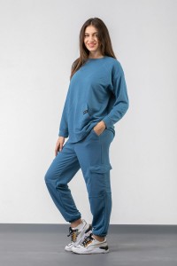 Παντελόνι φούτερ SIMPLE FASHION Cargo 6003 Παντελόνι φούτερ SIMPLE FASHION Cargo 6003