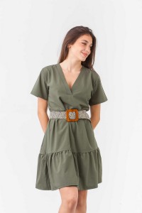 SIMPLE Φόρεμα σταθερό V Βολάν 230 SIMPLE Φόρεμα σταθερό V Βολάν 230