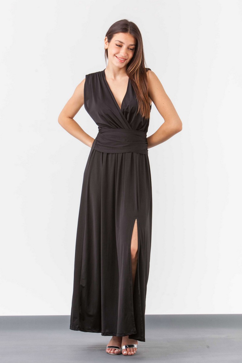 SIMPLE Φόρεμα maxi venechia κρουαζέ 322