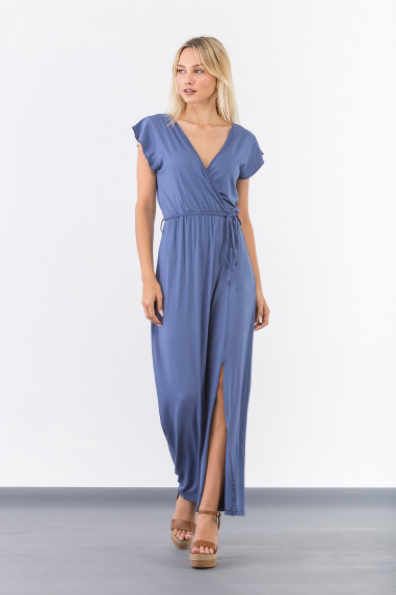 SIMPLE FASHION Φόρεμα maxi viscose 254 SIMPLE FASHION Φόρεμα maxi viscose 254