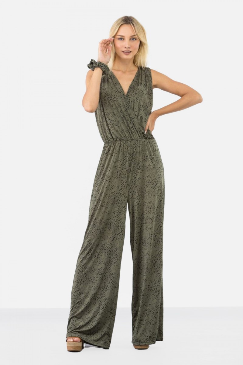 SIMPLE FASHION Ολόσωμη φόρμα leopard 629 SIMPLE FASHION Ολόσωμη φόρμα leopard 629