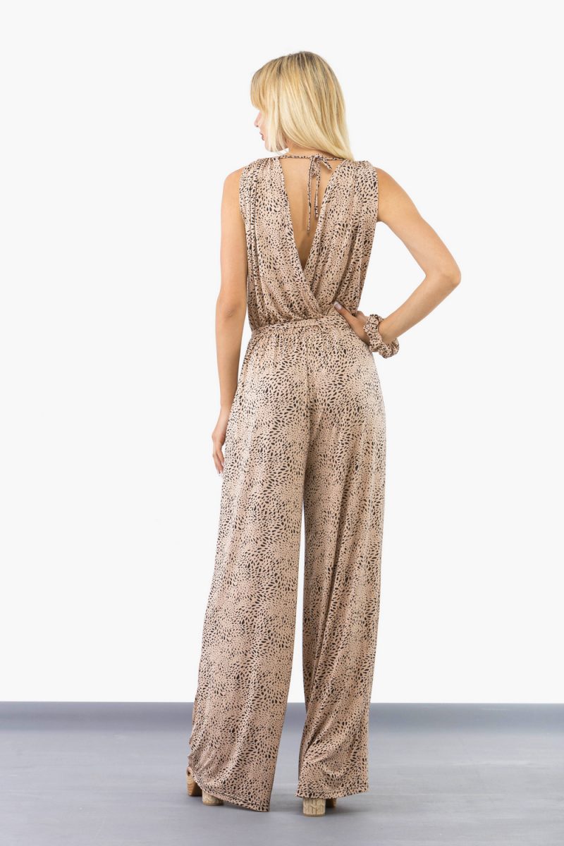 SIMPLE FASHION Ολόσωμη φόρμα leopard 629 SIMPLE FASHION Ολόσωμη φόρμα leopard 629
