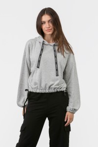 Μπλούζα φούτερ τρέσα SIMPLE FASHION 7015 Μπλούζα φούτερ τρέσα SIMPLE FASHION 7015