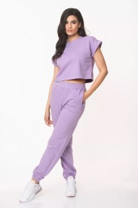 Παντελόνι φούτερ με λάστιχο SIMPLE FASHION 0-7003 Παντελόνι φούτερ με λάστιχο SIMPLE FASHION 0-7003