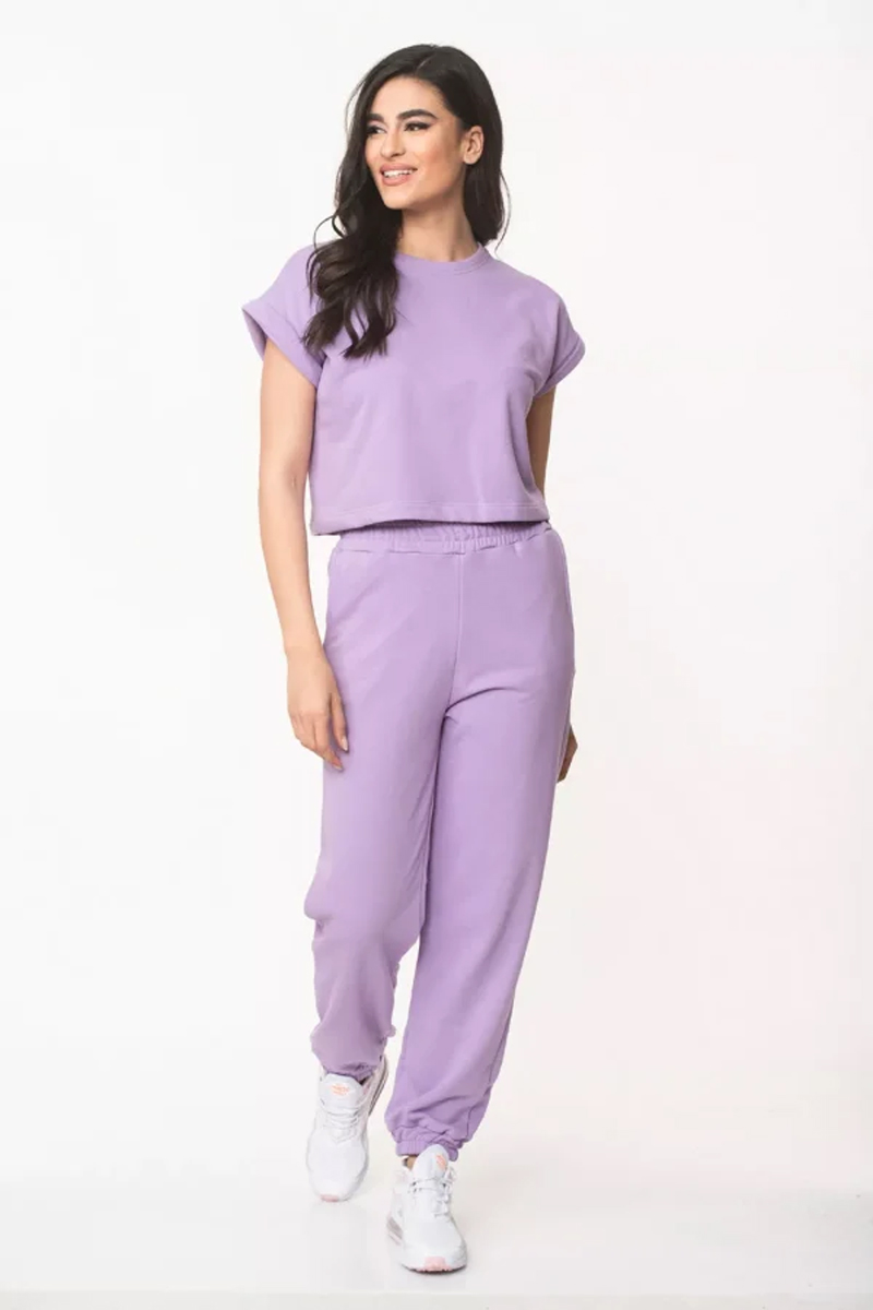 Παντελόνι φούτερ με λάστιχο SIMPLE FASHION 0-7003 Παντελόνι φούτερ με λάστιχο SIMPLE FASHION 0-7003