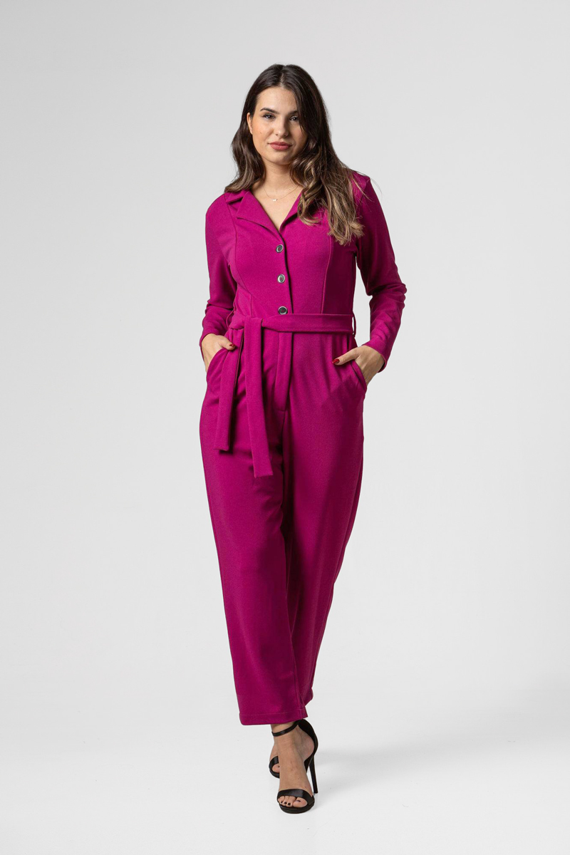 Ολόσωμη φόρμα Scuba SIMPLE FASHION σε 4 αποχρώσεις 23-6015 Ολόσωμη φόρμα Scuba SIMPLE FASHION σε 4 αποχρώσεις 23-6015