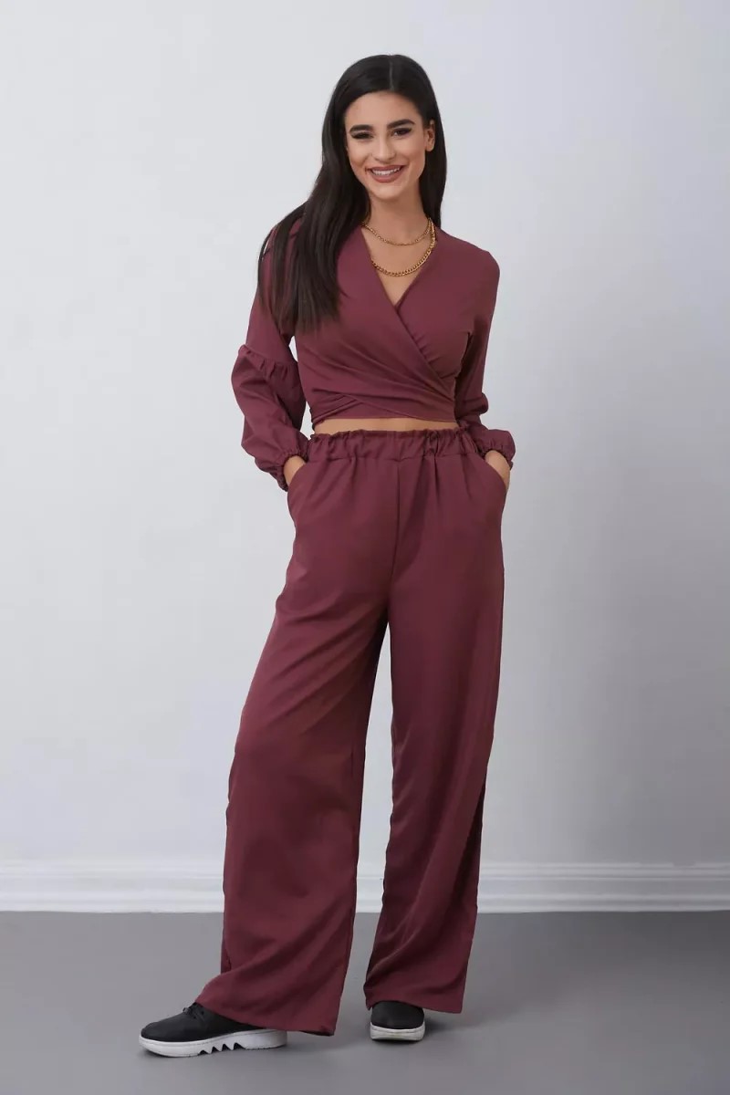 Παντελόνι σταθερό κρεπ SIMPLE FASHION 6003 Παντελόνι σταθερό κρεπ SIMPLE FASHION 6003