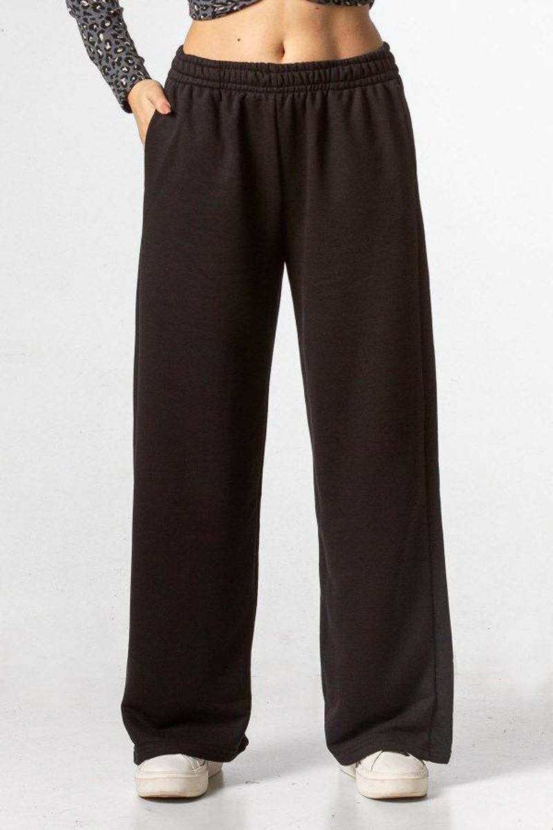 Παντελόνα φούτερ φαρδιά SIMPLE FASHION 23-6022 Παντελόνα φούτερ φαρδιά SIMPLE FASHION 23-6022