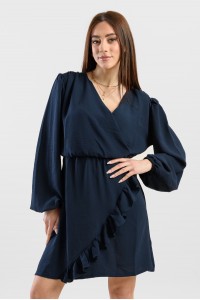 Φόρεμα Κρουαζέ SIMPLE FASHION 00-2010 ΜΠΛΕ ΣΚΟΥΡΟ Φόρεμα Κρουαζέ SIMPLE FASHION 00-2010 ΜΠΛΕ ΣΚΟΥΡΟ