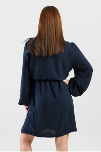Φόρεμα Κρουαζέ SIMPLE FASHION 00-2010 ΜΠΛΕ ΣΚΟΥΡΟ Φόρεμα Κρουαζέ SIMPLE FASHION 00-2010 ΜΠΛΕ ΣΚΟΥΡΟ