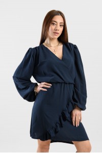 Φόρεμα Κρουαζέ SIMPLE FASHION 00-2010 ΜΠΛΕ ΣΚΟΥΡΟ Φόρεμα Κρουαζέ SIMPLE FASHION 00-2010 ΜΠΛΕ ΣΚΟΥΡΟ