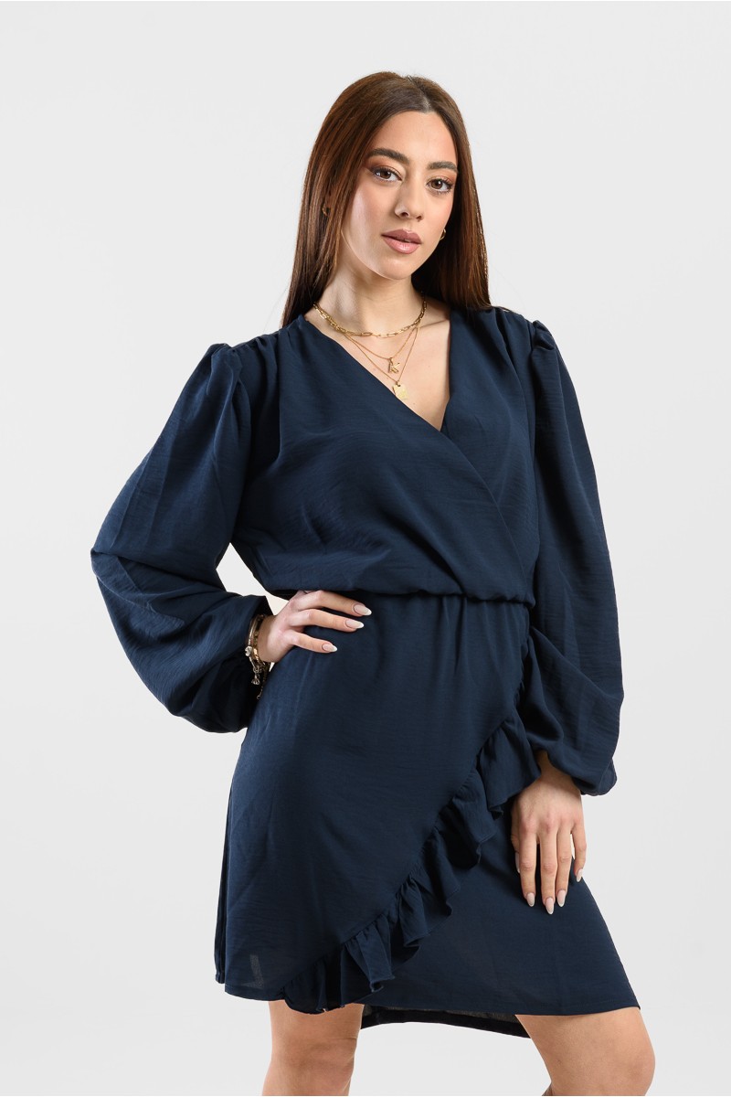 Φόρεμα Κρουαζέ SIMPLE FASHION 00-2010 ΜΠΛΕ ΣΚΟΥΡΟ Φόρεμα Κρουαζέ SIMPLE FASHION 00-2010 ΜΠΛΕ ΣΚΟΥΡΟ