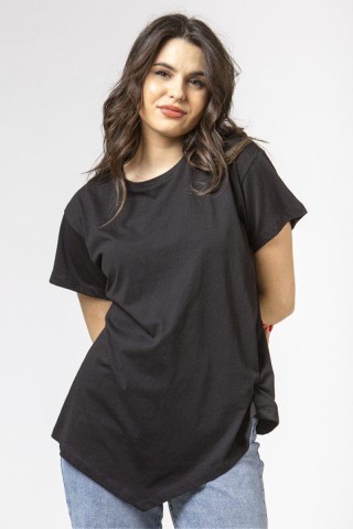 Γυναικεία μπλούζα μακό κόμπος SIMPLE FASHION 24-145