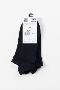 Κοντές κάλτσες SOCKING 3 Pack ΜΑΥΡΟ 2430 Κοντές κάλτσες Διαβαθμισμενης Συμπίεσης SOCKING 3 Pack 2430
