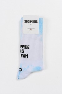 Αθλητικές Κάλτσες SOCK-ING TIE DYE Ocean Lilac and Grean