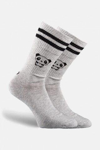 Αθλητικές κάλτσες SOCK-ING PANDA Grey