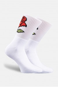 Αθλητικές κάλτσες SOCK-ING ROSE White