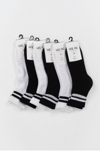 Αθλητικές κάλτσες SOCKING Ημίκοντες 6 Pack S50018