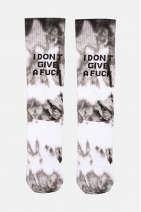 Αθλητικές Κάλτσες SOCK-ING TIE DYE Dont Give Fuck Black Αθλητικές Κάλτσες SOCK-ING TIE DYE Dont Give Fuck Black