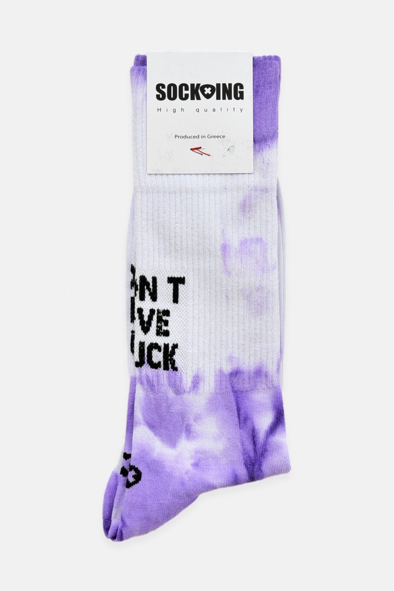 Αθλητικές Κάλτσες SOCK-ING TIE DYE LILAC