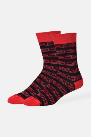 UNISEX κάλτσες Casual SOCKING Prelude Red