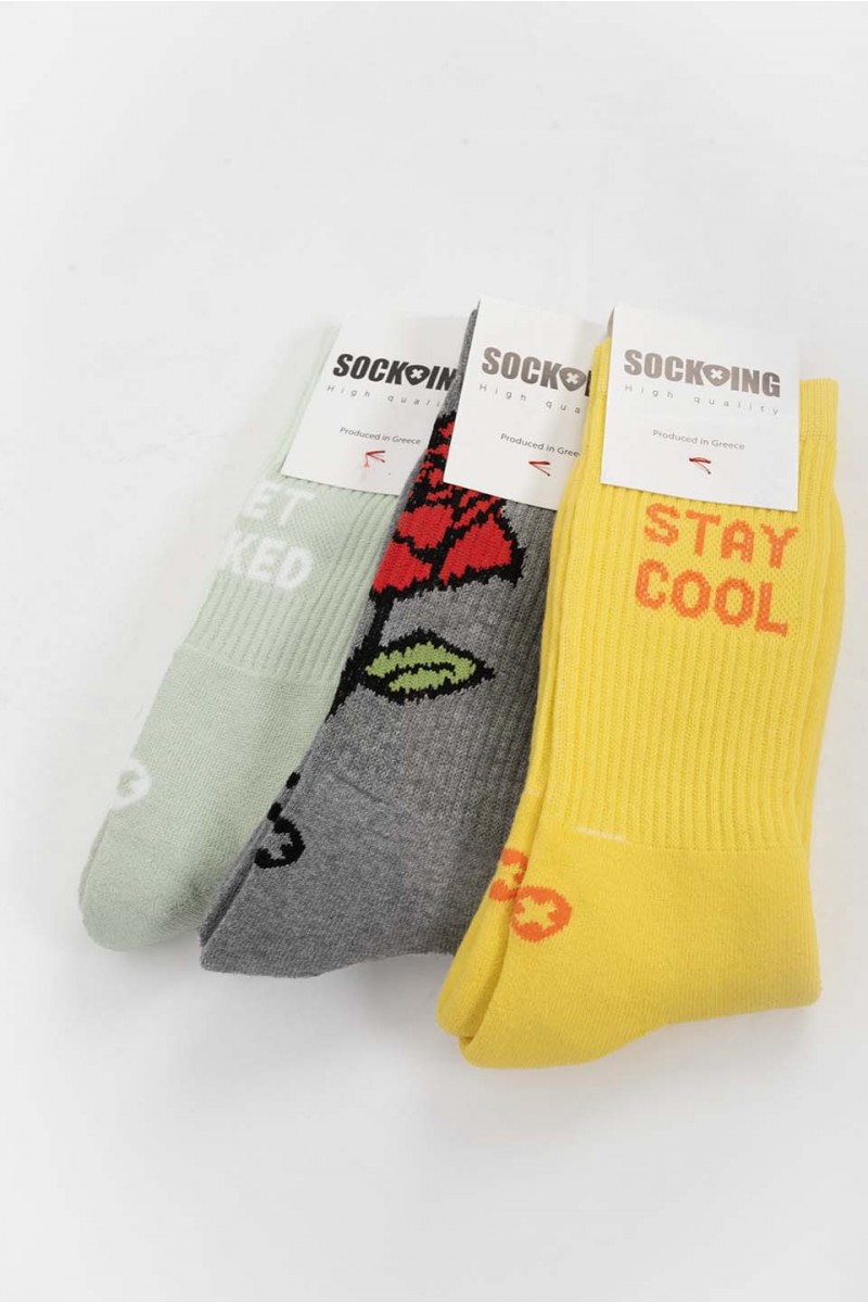 Αθλητικές κάλτσες SOCK-ING MIX 6 Pack Αθλητικές κάλτσες SOCK-ING MIX 6 Pack