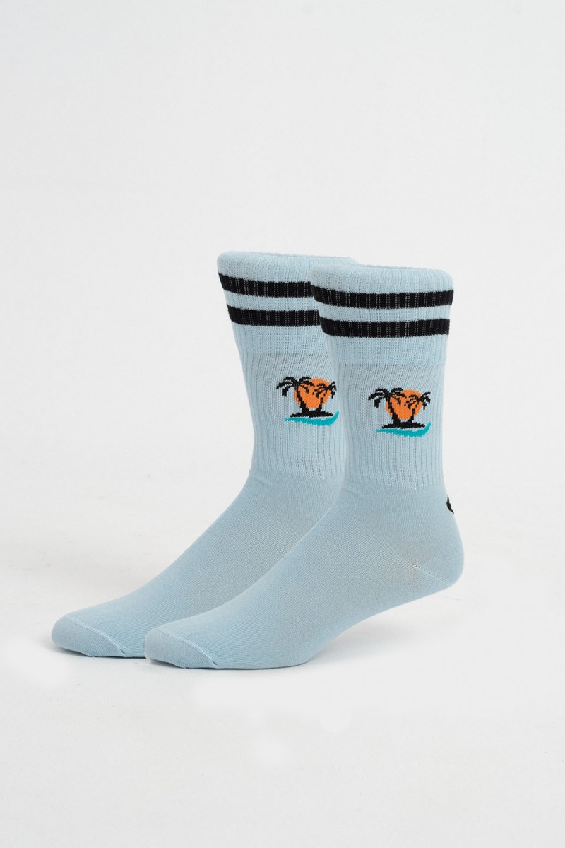 Αθλητικές κάλτσες SOCK-ING PALM TREES CIEL