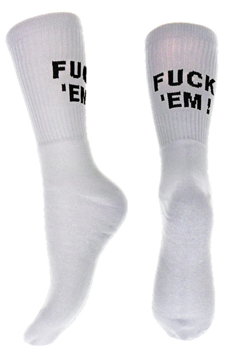 SOCK-ING Αθλητική κάλτσα FUCK ‘EM!