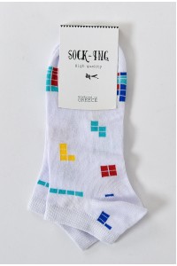 Κοντές κάλτσες SOCK-ING TETRIS Black