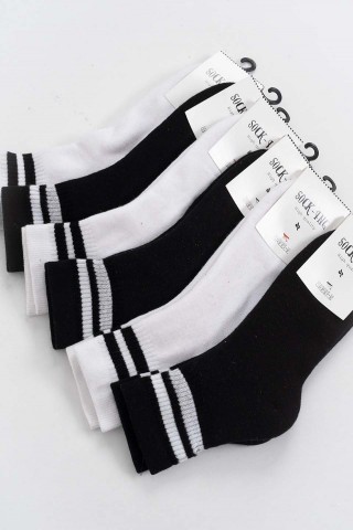 Αθλητικές κάλτσες SOCKING Ημίκοντες 6 Pack S50018