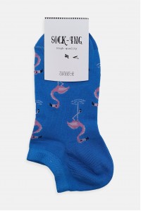 Κοντές κάλτσες Γυναικείες SOCK-ING FLAMINGO White