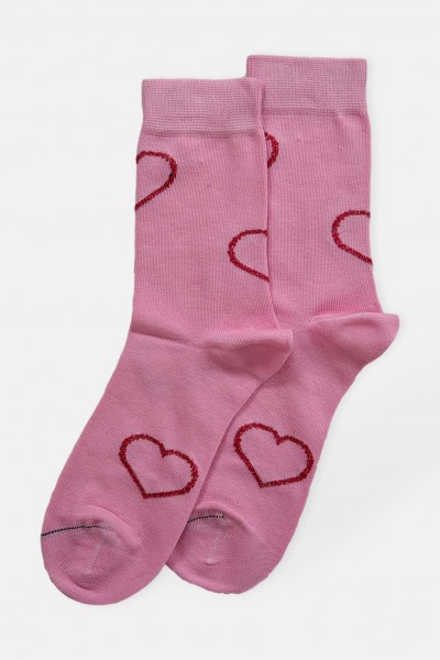 Fux Hearts Socks