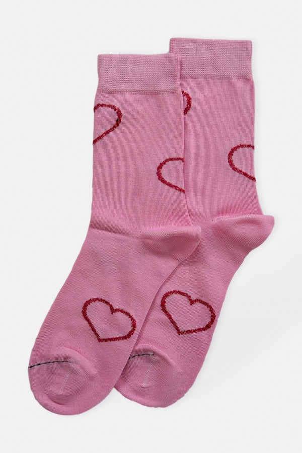 Fux Hearts Socks