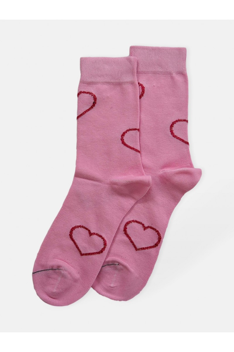 Fux Hearts Socks