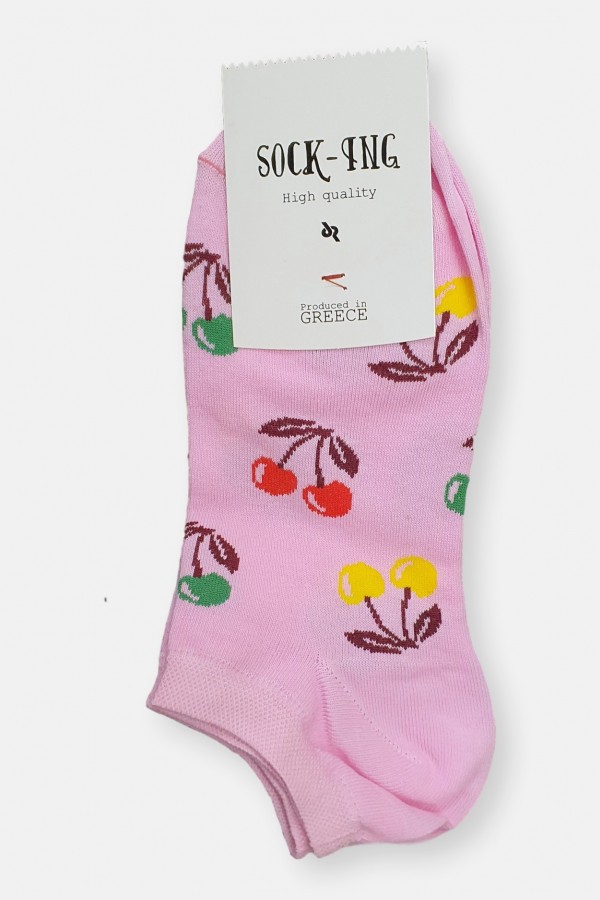 Κοντές κάλτσες Γυναικείες SOCK-ING Cherry 