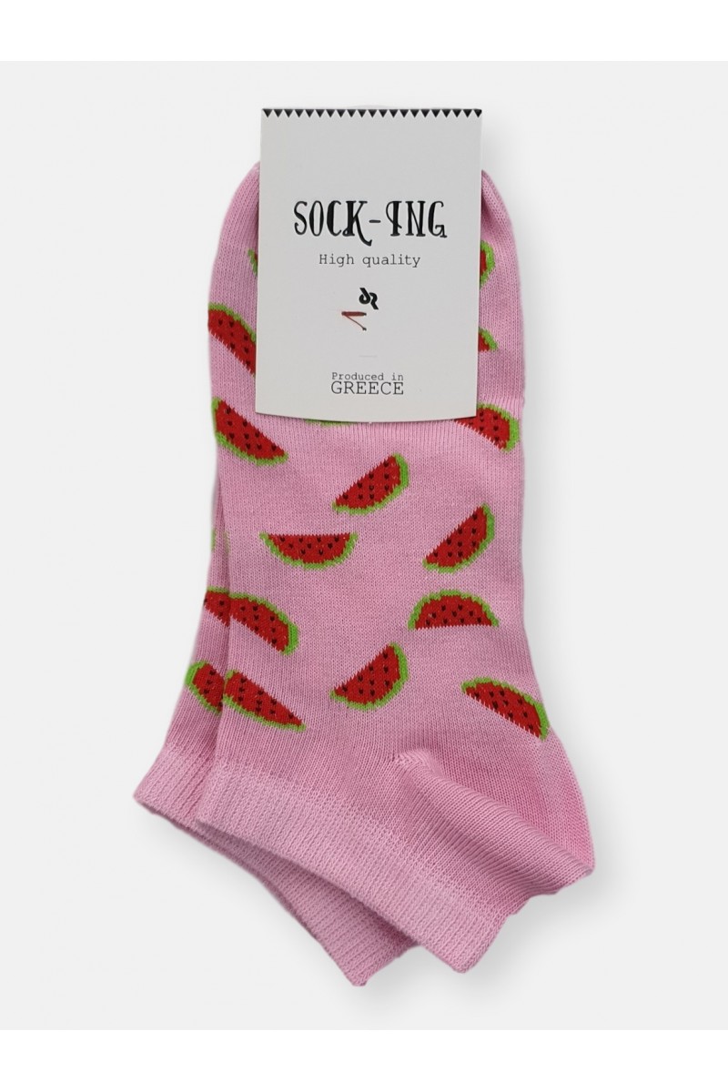 Κοντές κάλτσες Γυναικείες SOCK-ING Watermelon
