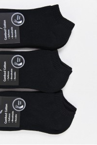 Κοντές Αθλητικές κάλτσες SOKSET 3 Pack Black Κοντές Αθλητικές κάλτσες SOKSET 3 Pack Black