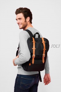 Σακίδιο Πλάτης SOLS HIPSTER BLACK 01201 Σακίδιο Πλάτης SOLS HIPSTER BLACK 01201