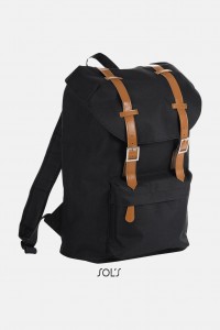 Σακίδιο Πλάτης SOLS HIPSTER BLACK 01201 Σακίδιο Πλάτης SOLS HIPSTER BLACK 01201