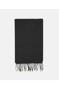 Κασκόλ Fleece STAMION με κρόσσια Μαύρο 114263Α Κασκόλ Fleece STAMION με κρόσσια Μαύρο 114263Α