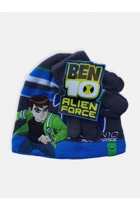 Παιδικά γάντια και σκούφος Ben Ten