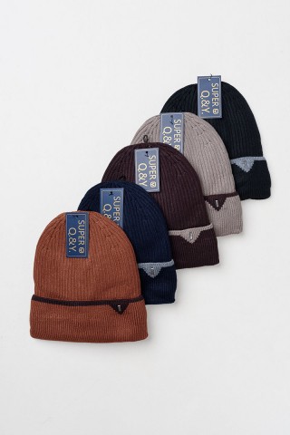 ΣΚΟΥΦΟΣ ΠΛΕΚΤΟΣ ΜΕ FLEECE SUPER Q&Y MZ5-14