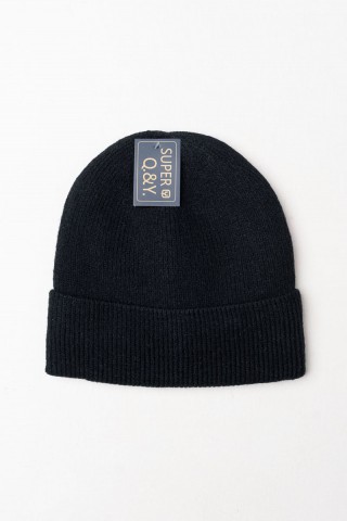 ΣΚΟΥΦΟΣ ΠΛΕΚΤΟΣ ΜΕ ΓΟΥΝΑ SUPER Q & Y MZ3-6 ΜΑΥΡΟ