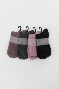 Γυναικείες κάλτσες χνουδωτές SUPER Q&Y 4 Pack WZ1-5 Γυναικείες κάλτσες χνουδωτές SUPER Q&Y 4 Pack WZ1-5